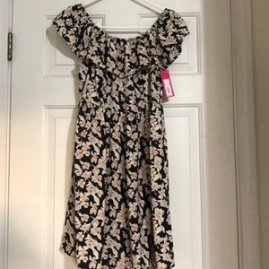 Floral off the shoulder dress